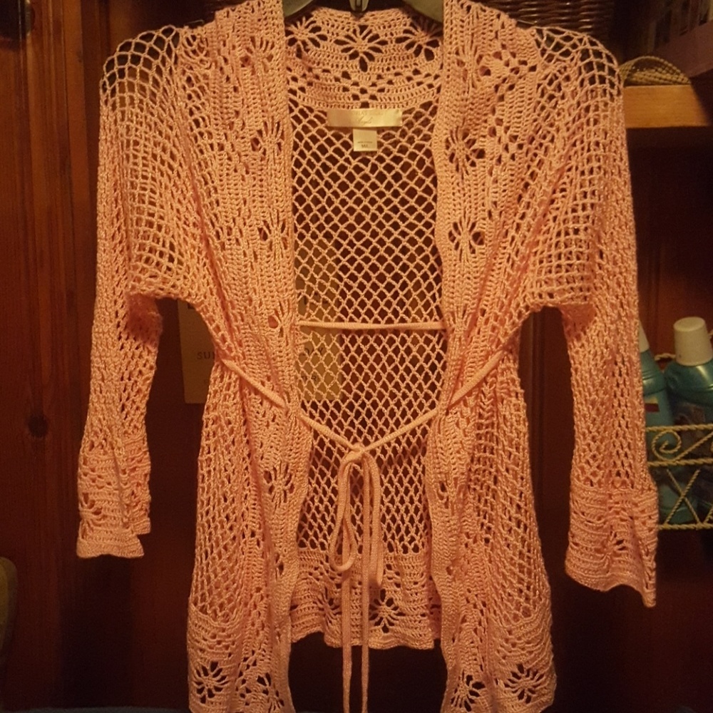 VS Angel crotched 3/4 sleeve cover up